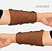 Cuoyuqie 1 pcs Archery Traditional Leather Arm Guard Forearm Protecting Gear Hunting Arm Gear