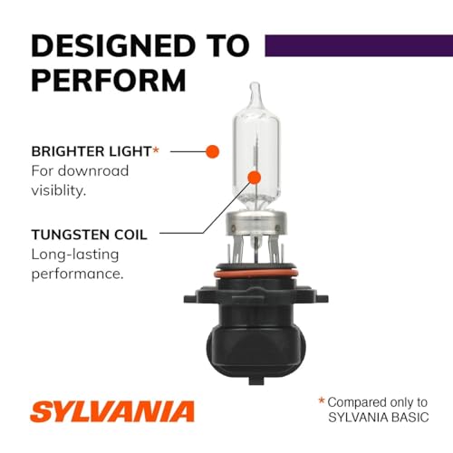 Image of SYLVANIA - 9005 XtraVision - High Performance Halogen Headlight Bulb, High Beam, Low Beam and Fog Replacement Bulb (Contains 2 Bulbs)