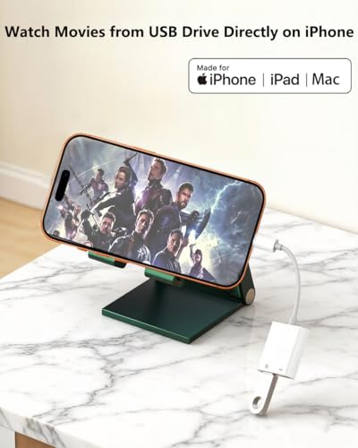 Adaptateur USB-C vers USB OTG avec port de charge pour clé USB disque dur