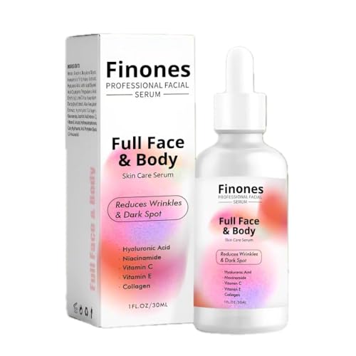 Finones Skin Vitamin Serum Anti-Aging Skin Vitamin Serum for Face and Body for Black Women