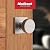 Kwikset Pismo Interior Passage Door Knob, Handle For Closet and Hallway Doors, Non-Locking Doorknob in Satin Nickel, with Microban Protection