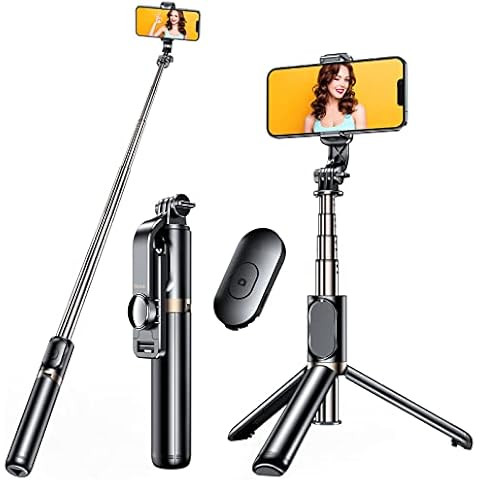 Blukar Palo Selfie Trípode 4 en 1 con Control Remoto Bluetooth Cover