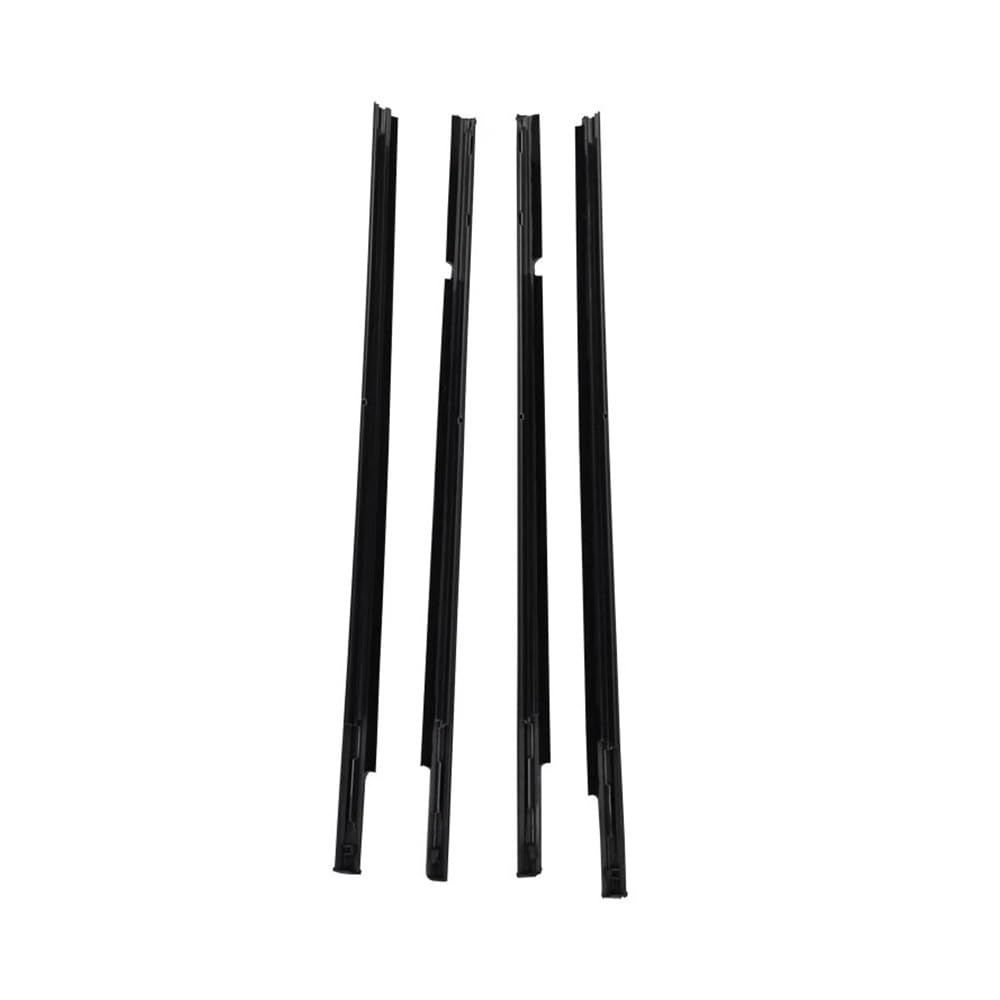 Sealing Strip 4Pcs/Set Car Window Rubber Seal Strip for Mitsubishi for Lancer CY CX/Fortis Evo CZ 2007-2019 5727A005 Side Door Glass Moulding Trim