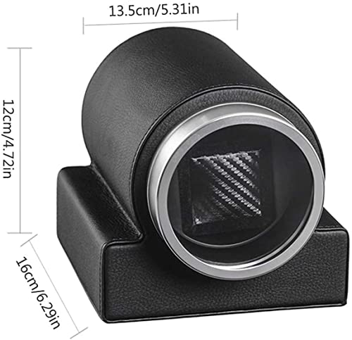 Cajas de almacenamiento de relojes mecánicos y enrollador automático de un solo reloj de 800 g 4