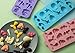 Webake Candy Molds Silicone Mermaid Tail Mold, Unicorn Chocolate Fondant Molds for Cupcake Decorations, Resin Crayon Including Mermaid Tail, Seahorse, Rainbow, Air Balloon, Pack of 3