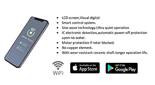 【新品】Jebao MDP-13000 WiFi対応 水中ポンプ 大流量モデル Amazon | Jebao MDP シリーズ新しい LCD ディスプレイ Wifi 制御付き
