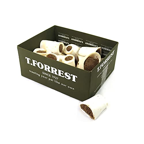 British 3" Meat Filled Bone x15 For Dogs, 100% Natural Treats, Long Lasting Chew