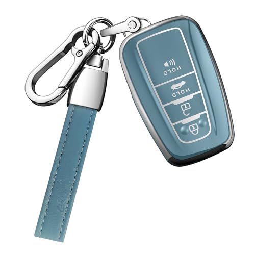 Coque de protection clé Toyota intelligente TPU souple Prius Corolla
