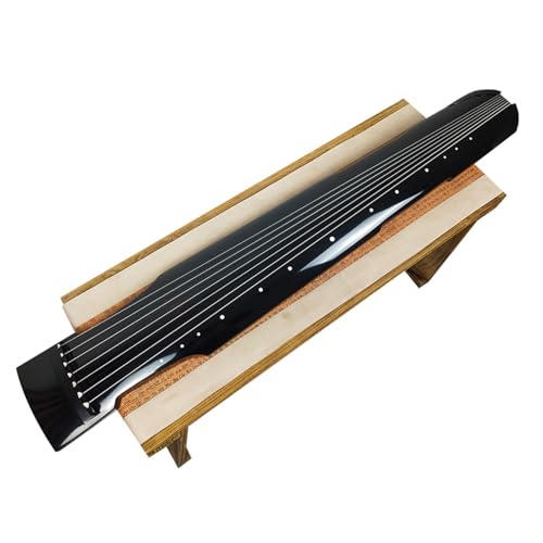 Laca De Madera De Abeto De Cien Años Estilo Guqin Fuxi Estilo Zhongni Hecho A Mano Nivel De Rendimiento Profesional Para Principiantes Principiante guqin(Zhongni)
