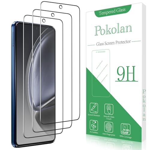 Pokolan 3 Pack Screen Protector for Motorola Moto G Stylus 5G 2025 Tempered Glass Anti Scratch Bubble Free Case Friendly