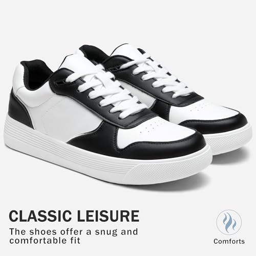 Vepose Women's Fashion Sneakers, Lace up Casual Sneakers with Arch Support, 8001 - Tennis Walking Dress Shoes for Lady4