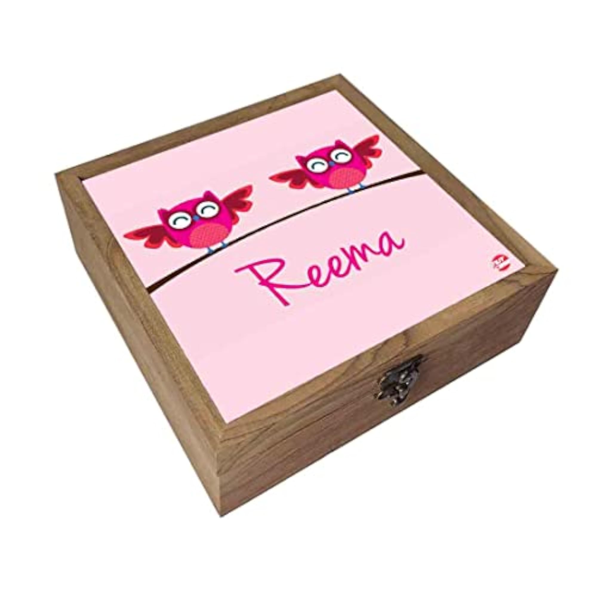 Personalized Wooden Jewellery Box Organizer, Keepsake Gift for Women