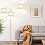Gold-White Linen Shades Gold-White Linen Shades
