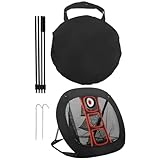 ゴルフチッピングネット | ナイロン製 簡単セットアップ トレーニング補助器具,ターゲット練習ゴルフネット - ドライビング精度距離向上対応室内外裏庭用男性父女性ゴルファー十代の少年向け