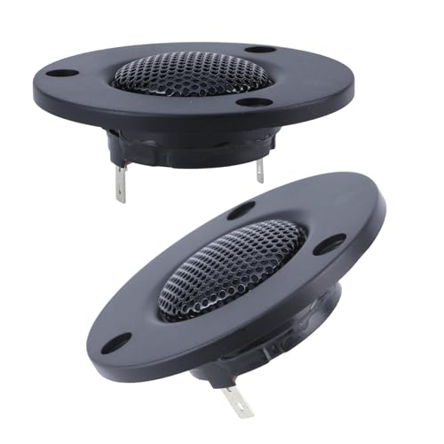 Whltzf 4Ohm 25W Altoparlante Ad Alta Frequenza Tweeter Altoparlanti Con Dissipatore di Calore In Alluminio Per Libreria Teatro Suono Superiore 1 Paia Ferro Boroni Driver