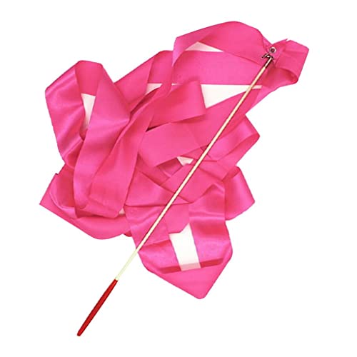 Tongina Dance varinhas de fita de seda 4 metros Streamers Fita de ginástica Rítmica Artística, Rodin