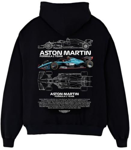 Formula 1 Racing Team Hoodie Motorsport-Inspired Formula Hoodie Pullover for F1 Fans and Car Enthusiasts (UAE/KSA Alpha M Regular Regular Black)