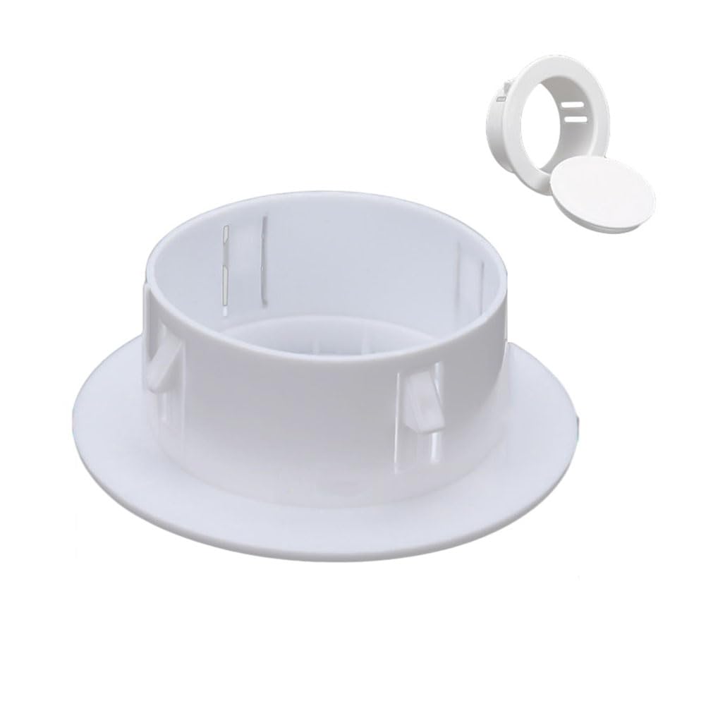 40-100Mm Decorative Wall Hole Cover Protective Vents Decor Cap Plastic Plug, for Air Conditioning Holes and Openings with Louvers (70MM)