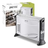 Imetec Eco Rapid – Termoconvettore 2000W basso consumo...