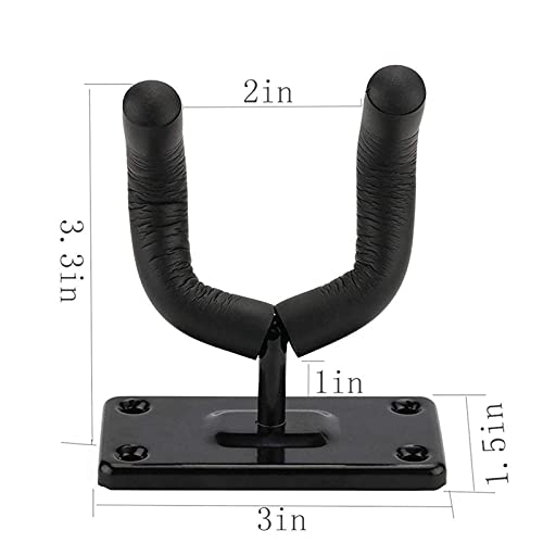 JOYAZ Lot de 3 supports muraux pour guitare acoustique, électrique, basse, mandoline, maison et studio avec 5 médiators… - Les Beatles, Paul McCartney, John Lennon, RIngo Starr, George Harrison JOYAZ Lot de 3 supports muraux pour guitare acoustique, électrique, basse, mandoline, maison et studio avec 5 médiators… – Image 8