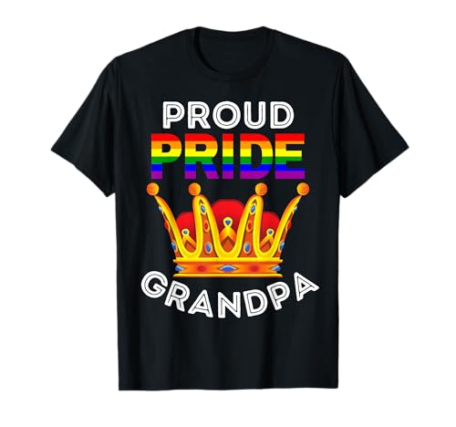 Orgullo Orgullo Abuelo Divertido LGBTQIA Homosexual Homosexual Hombres Papá Papanicolaou Camiseta