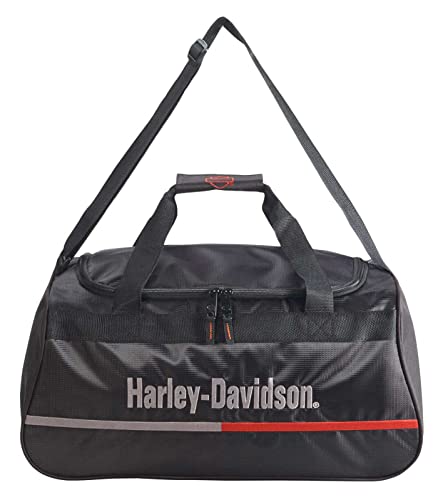 Harley-Davidson On Tour Sports Duffel Bag w/Shoulder Strap - Midnight Black2