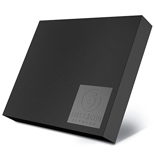5BILLION FITNESS Balance Pad & Balance Board - Fitnessraum Gymnastikmatte & Foam Balance Trainer Platz-XL schwarz-XL Cover