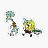 Krusty Krab Pizza Sticker - Sticker Graphic - Auto, Wall, Laptop, Cell, Truck Sticker for Windows,...