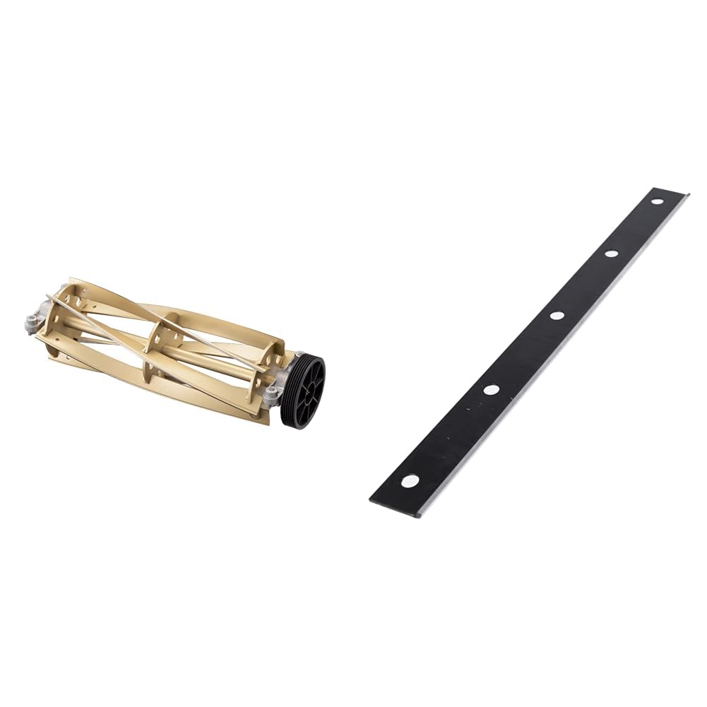 京セラ(旧リョービ)芝刈機LM-2810 リール刃と固定刃のセット 新品未使用 京セラ LM-2810用 リール刃 280mm 6枚