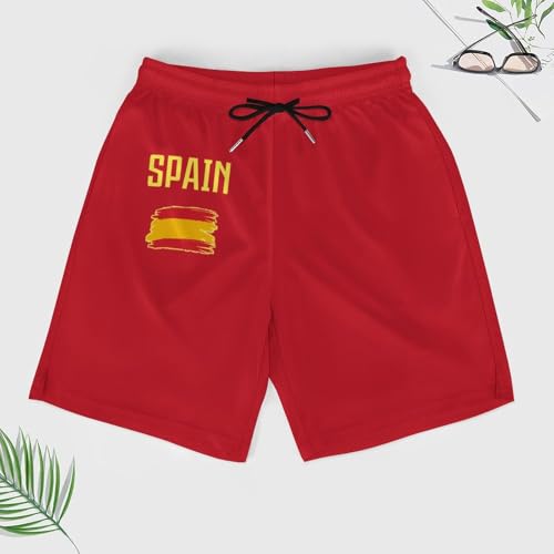 Soccer National Team Swim Shorts–Quick Dry Men's Beach Shorts with National Flag M-XXL3