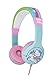 OTL Technologies Hello Kitty Unicorn Junior słuchawki (wyściełane pałąki, regulowany rozmiar, z kablem, dla dzieci, ograniczenie głośności do 85 dB, unisex) - oficjalny produkt licencjonowany