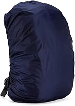 ZUDELLA Bag Cover Waterproof Rain & Dust Cover for Backpack with Elastic Adjustable & Pouch | Rain Cover for Laptop/School/College & Office Bag- (BLUE)
