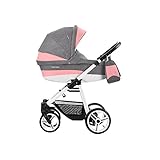 Superleichtes und hochwertiges Aluminiumgestell mit einem großen und geräumigen wiederverschließbarem Gepäckkorb, der viel Platz für Ihre Einkäufe bietet