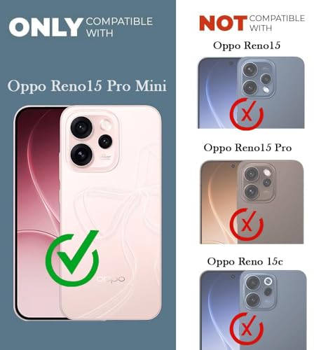 Image of Jkobi Lifetime Anti-Yellow Clear Back Case Cover for Oppo Reno15 Pro 5G | Oppo Reno 15 Pro 5G (Sleek Hard Crystal | Shockproof and Camera Protection)