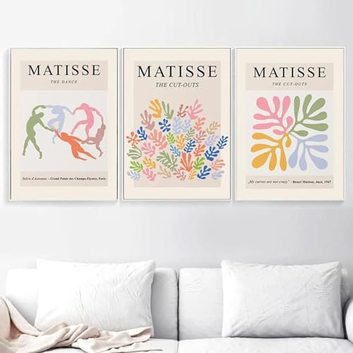 Tableau salon grand format Matisse pour habiller un mur vide