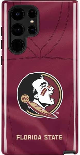 Skinit Impact Phone Case Compatible with Galaxy S24 Ultra - Officially Licensed Florida State FSU Seminoles Maroon Design