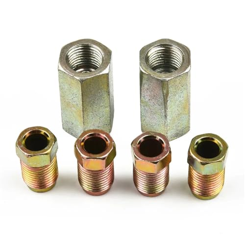 Conectores de tubo de freno M10 contra fugas de liquido union 3/16 de 10 x 1 mm 5