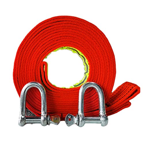 Corde de remorquage 5t avec crochets pour récupération de panne de route