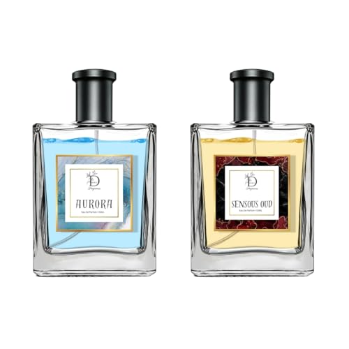 Image of Dionii Eau De Parfum Gift Set for Unisex |SENSOUS OUD, AURORA Perfume Set | Long Lasting Fragrance (2 x 50ml Each)