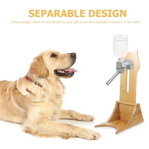 Soporte de Madera para Dispensador de Agua para Mascotas miniatura 7