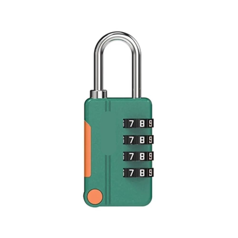 Suitcase Locks, Multicolor Multipurpose 4 Digit Combination Digital Padlock for Travel Luggage Suitcase(Groen)