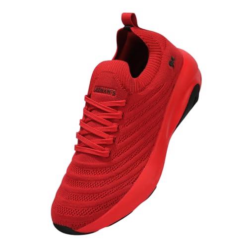 Image of Neeman's Begin Walk Glide Sneakers for Men | Breathable Knit Upper, Cushioned EVA Sole | Lightweight Walking Shoes for Everyday Comfort