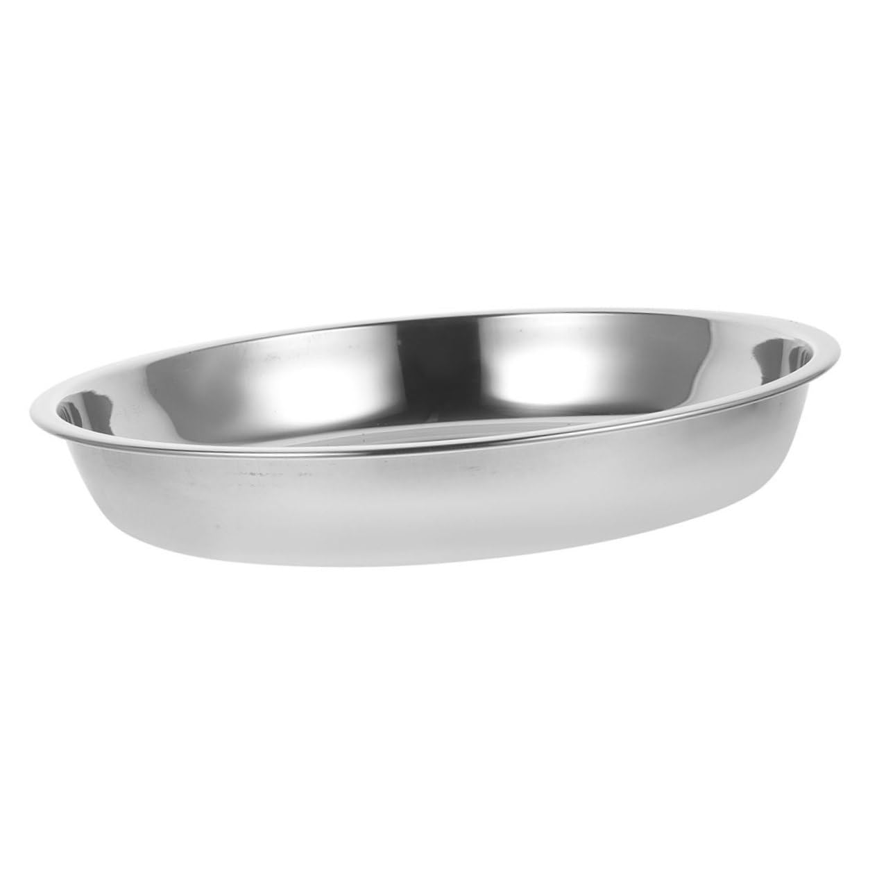 HANABASS Stainless Steel Plate Sheet Pan for Baking Serving Pan Kitchen Plate Home Storage Tray