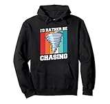 Photo Gallery tornado chasing design per un meteorologo felpa con cappuccio Photo Gallery tornado chasing design per un meteorologo felpa con cappuccio