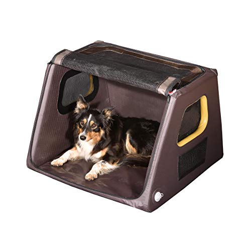 TAMI - Aufblasbares Hundebox XL - Dog Box Hundetransportbox Hund Autotransportbox Transportbox Falbare Hundekäfig