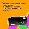 SAIET - TUONO Fixed Telephone Ringtone Amplifier - Intercom Amplifier for the Elderly