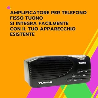 SAIET - TUONO Fixed Telephone Ringtone Amplifier - Intercom Amplifier for the Elderly