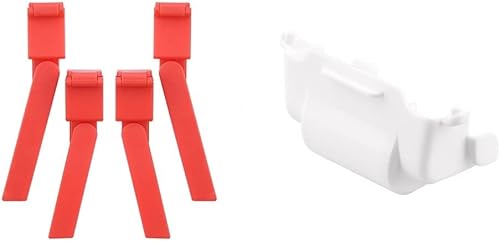 INLIMA Accesorios para drones FIMI 4 piezas kits de tren de aterrizaje para FIMI X8 SE pies extensor de altura, cubierta de protección de lente,