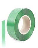 Polyester PET Strapping 5/8'', PET Strapping, 3800 FT x 1500 LBS Break Strength Banding Strapping, Heavy Duty Packaging Strapping Banding Roll, Durable Upgraded Industrial Grade PET Strapping Rolls