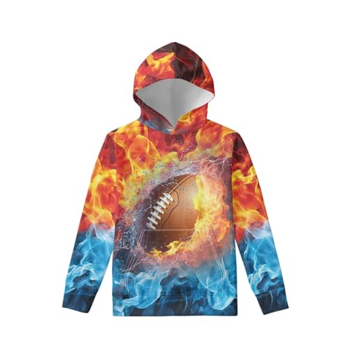 JEOCODY Hoody Sweatshirt wiht Hood Hoodie S-XL Size for 6-14 Years old Boys and Girls Primary School Student3